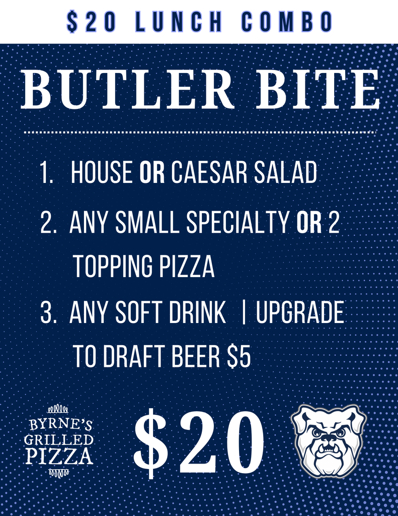 Butler Bites at Byrne’s – A Meal Deal Made for Bulldogs